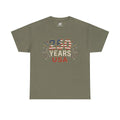 "250 YEARS" Patriotic Unisex Cotton T-Shirt – Gildan 5000 Heavy Tee