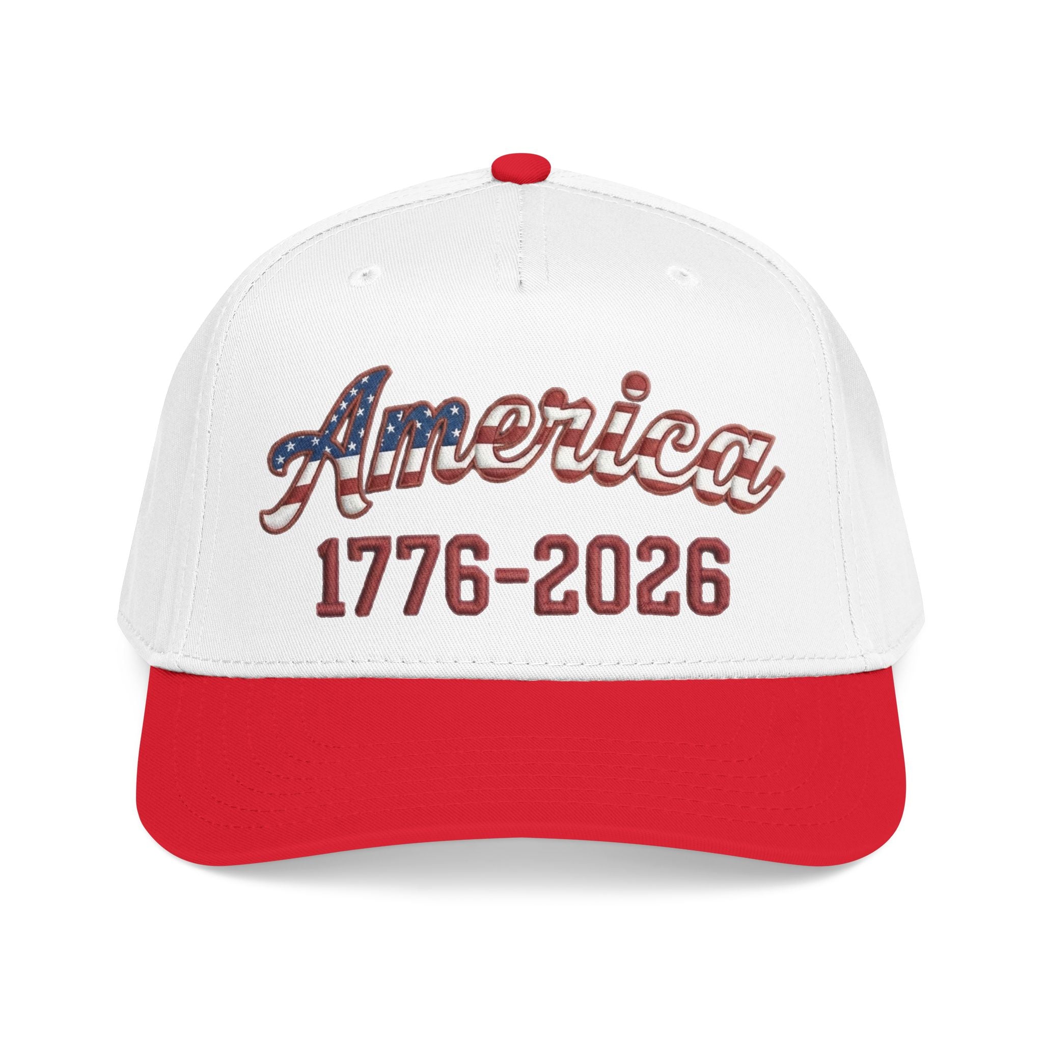 "America 1776–2026" Patriotic Baseball Cap – American Heritage Snapback Hat