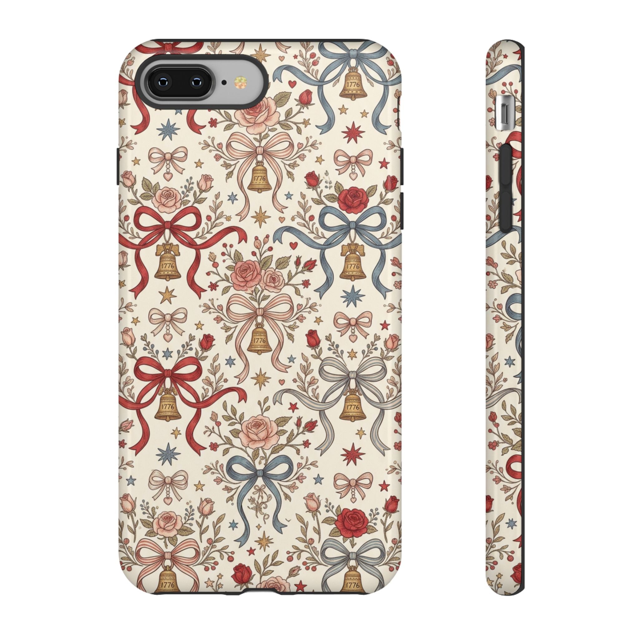 1776 Coquette Liberty Bells Phone Case Printify