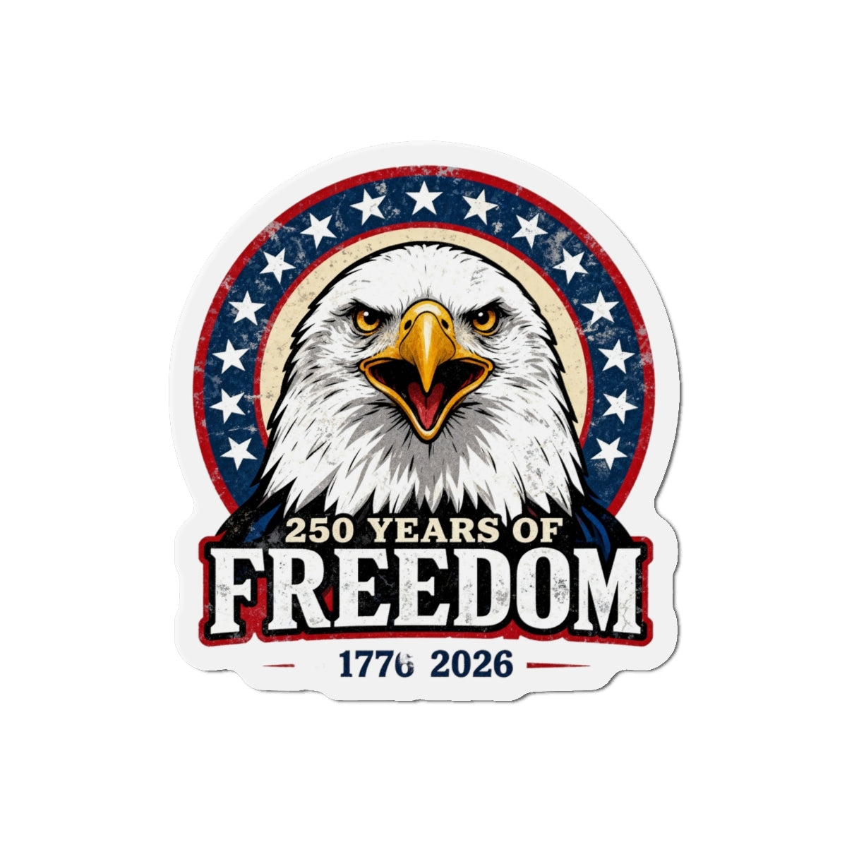 250 Years of Freedom Eagle Magnet Printify