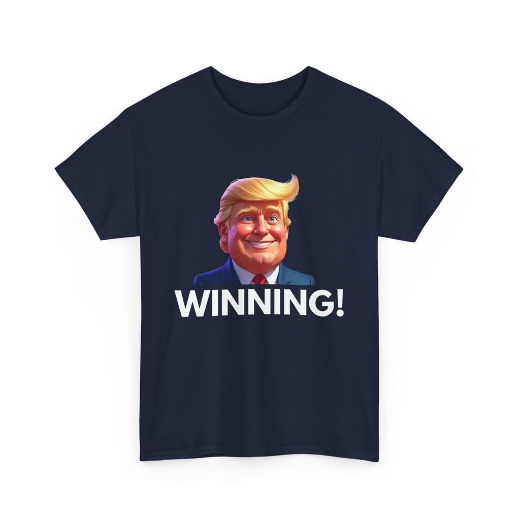 “WINNING!” Patriotic Unisex Cotton T-Shirt – Gildan 5000 Heavy Tee