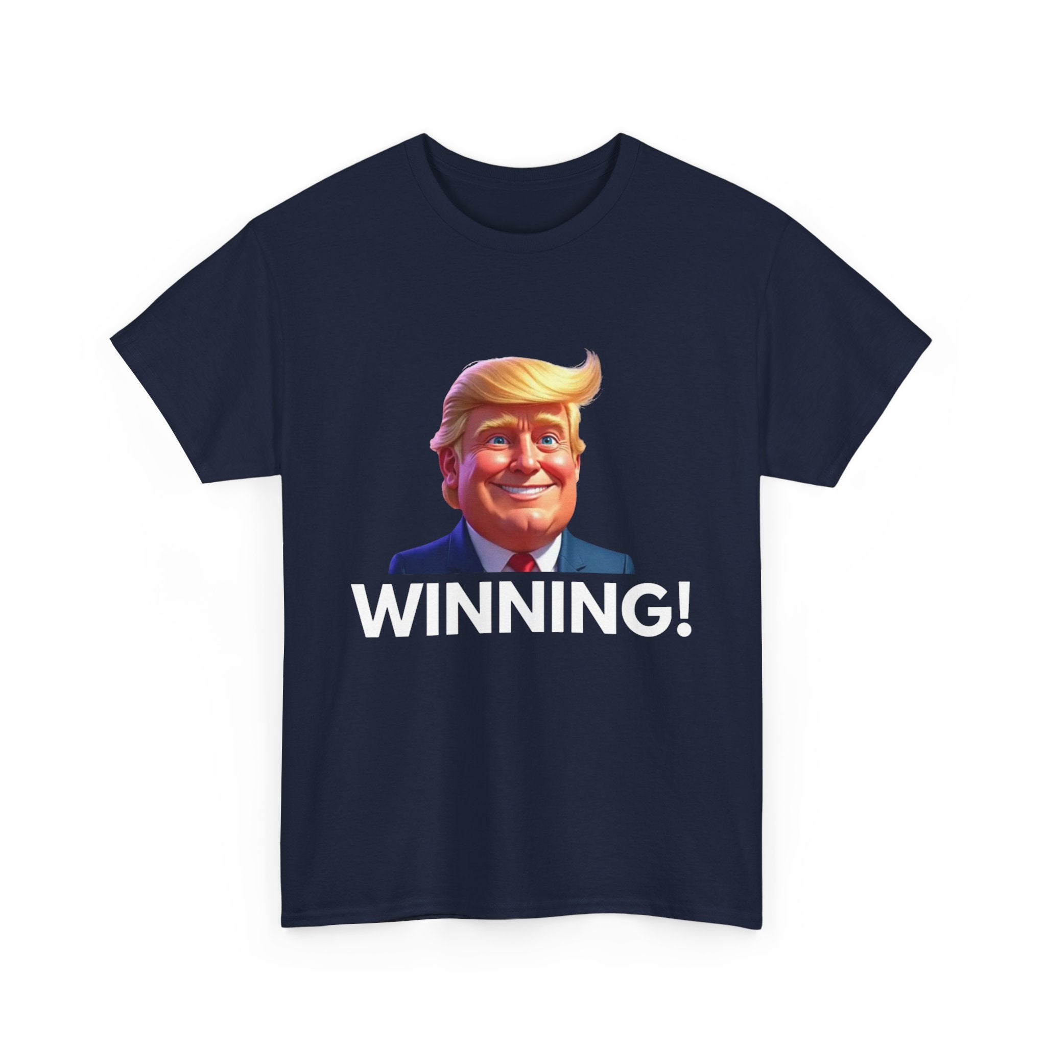 “WINNING!” Patriotic Unisex Cotton T-Shirt – Gildan 5000 Heavy Tee