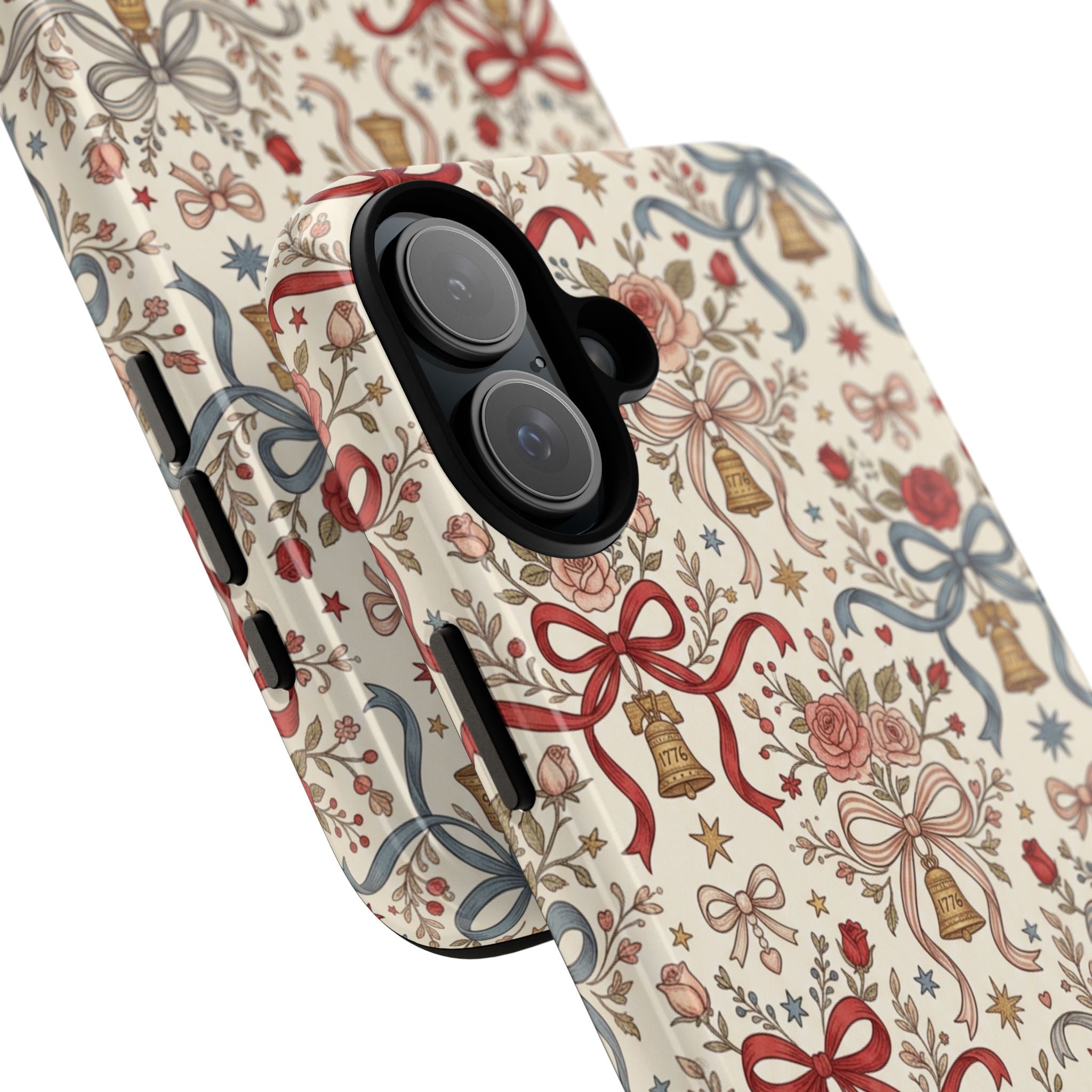 1776 Coquette Liberty Bells Phone Case Printify