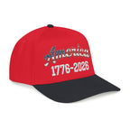 "America 1776–2026" Patriotic Baseball Cap – American Heritage Snapback Hat