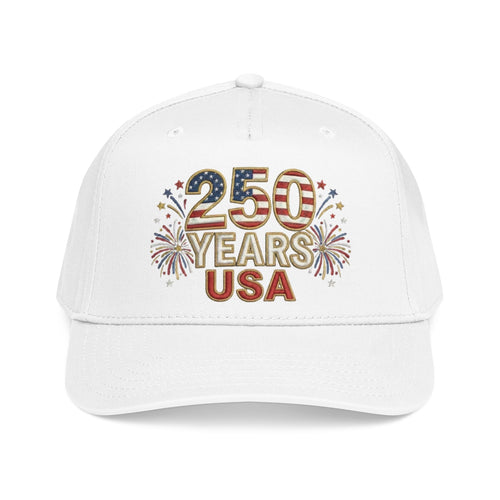 "250 YEARS" Patriotic Baseball Cap – America 250 Snapback Hat