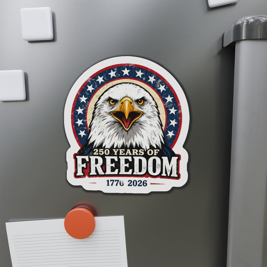 250 Years of Freedom Eagle Magnet Printify