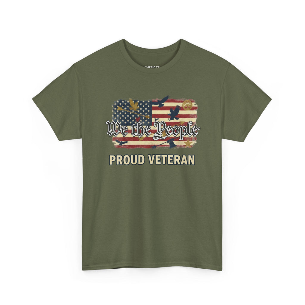 We The People Veterans Edition Patriotic T-Shirt – Style 2 Printify