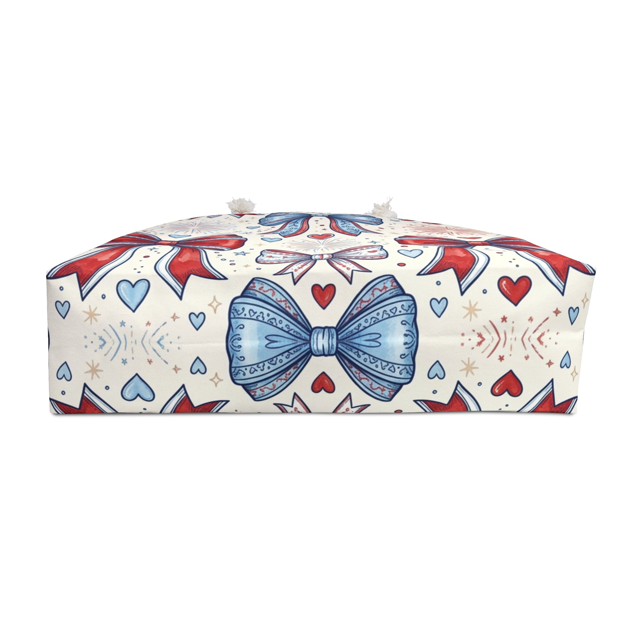 Patriotic Bows & Fireworks Weekender Tote Printify