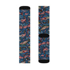 American Angler Performance Crew Socks – Patriotic Fishing Socks Printify