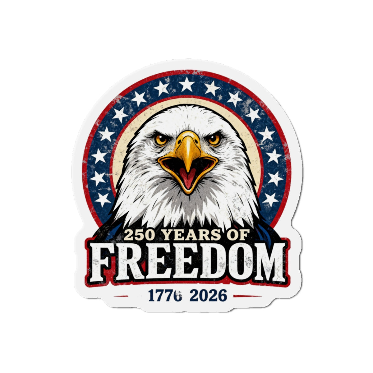 250 Years of Freedom Eagle Magnet Printify