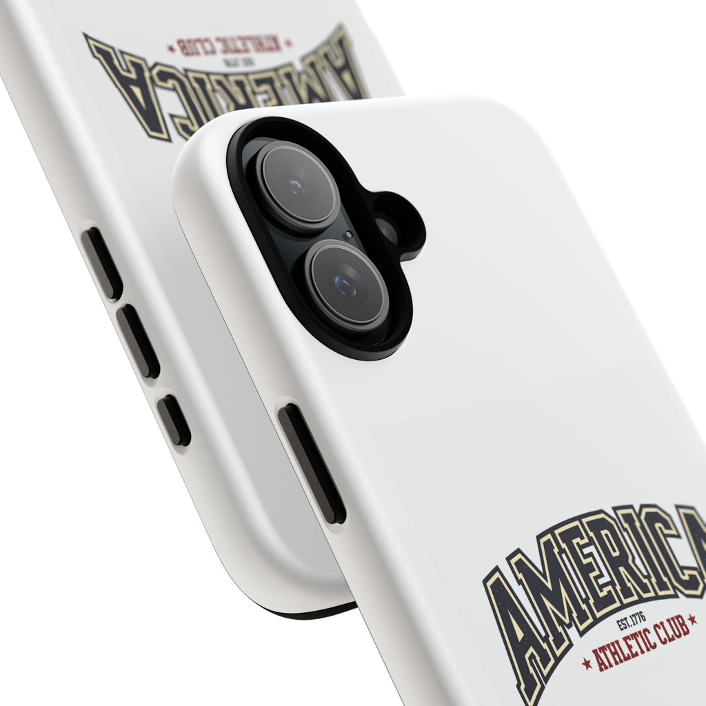 America Athletic Club Phone Case – Vintage Patriotic Americana Case Printify