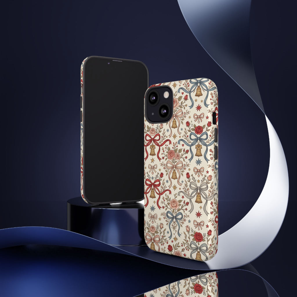 1776 Coquette Liberty Bells Phone Case Printify