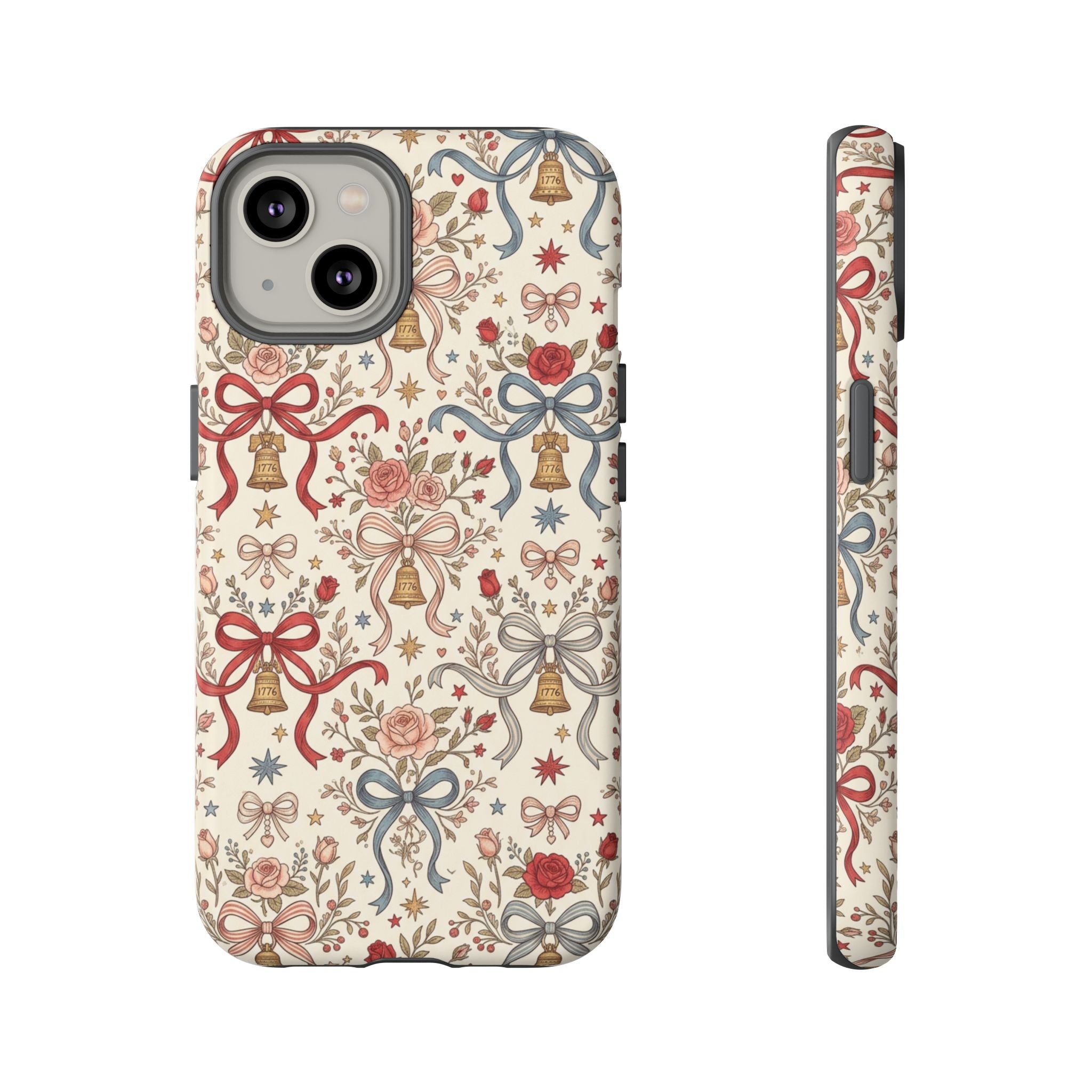1776 Coquette Liberty Bells Phone Case Printify