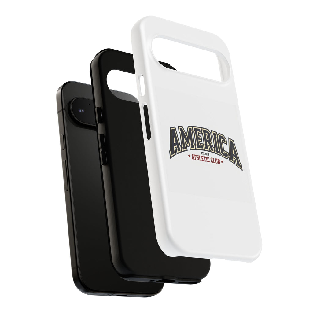 America Athletic Club Phone Case – Vintage Patriotic Americana Case Printify