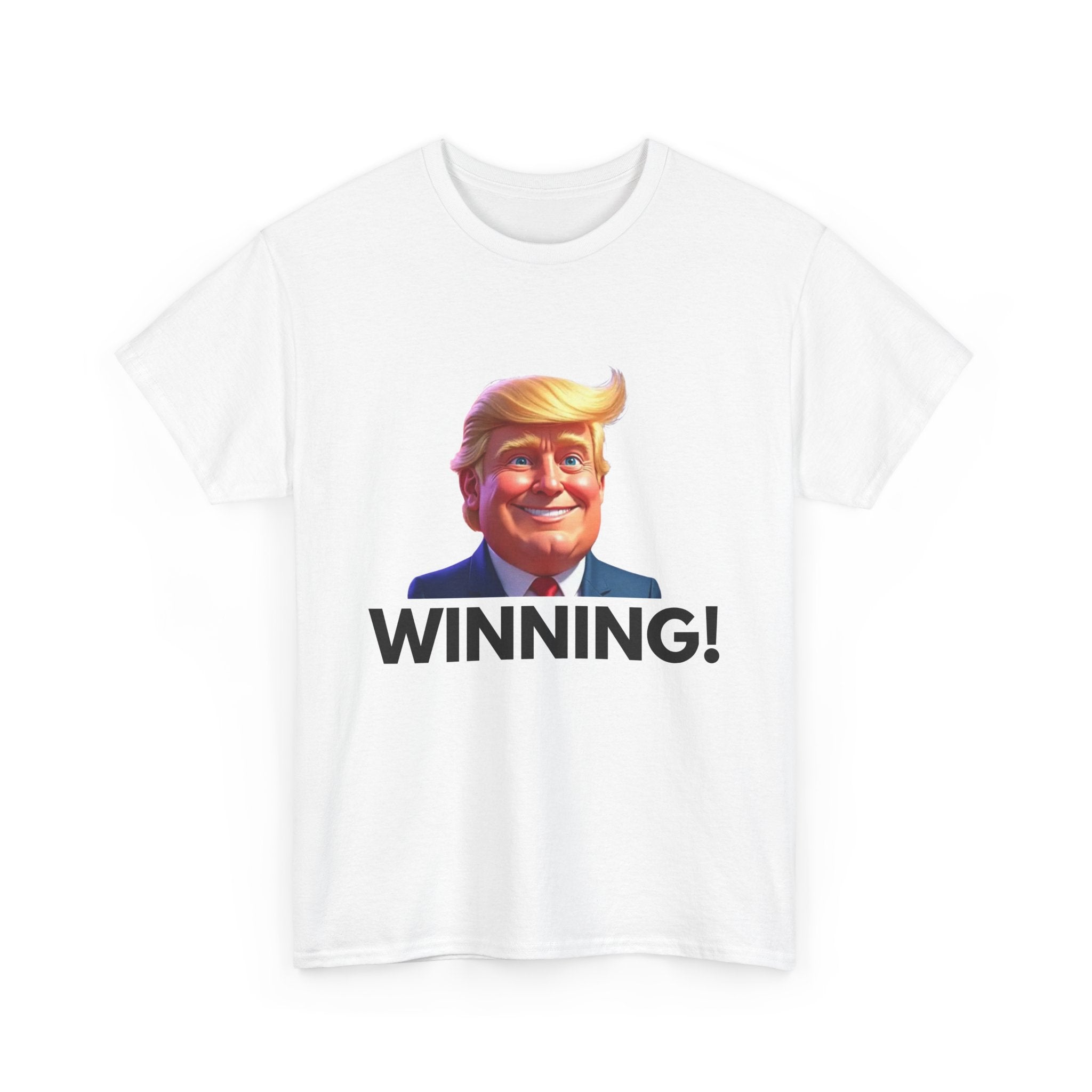 “WINNING!” Patriotic Unisex Heavy Cotton T-Shirt – Gildan 5000 Classic Fit