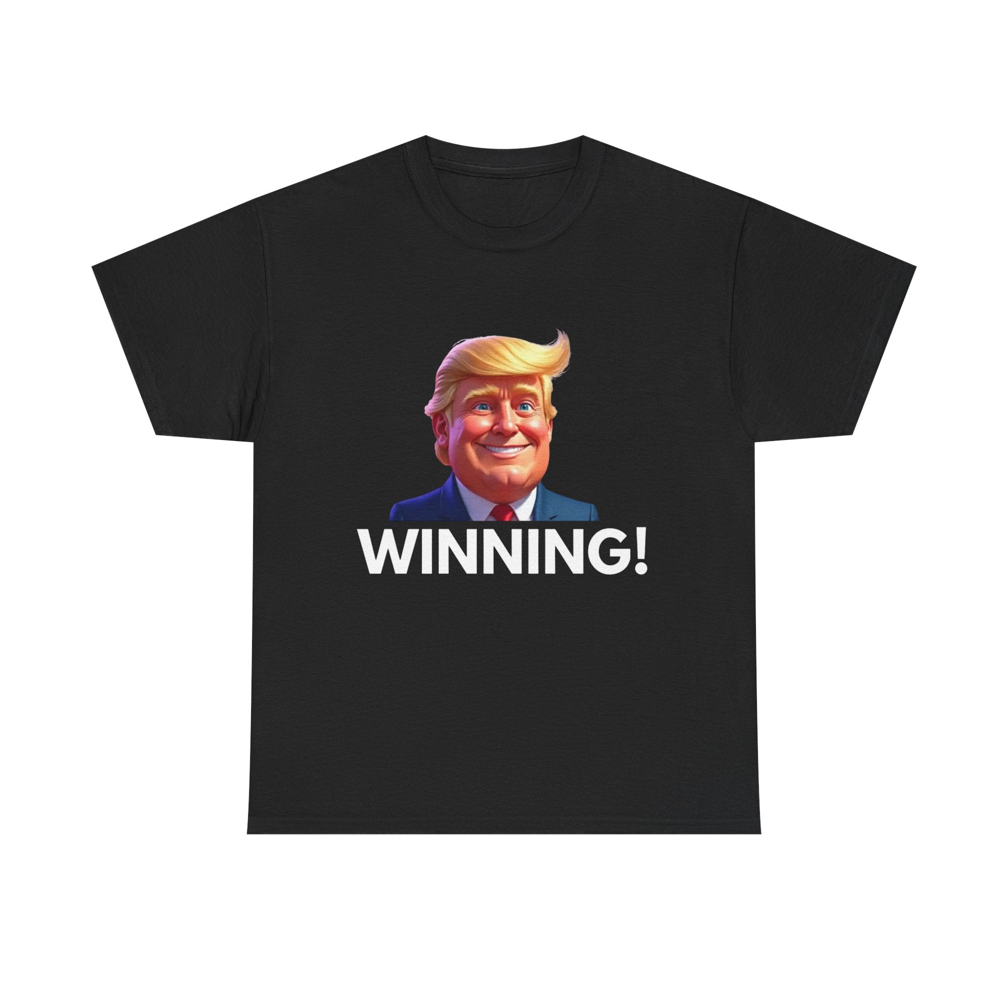 “WINNING!” Patriotic Unisex Cotton T-Shirt – Gildan 5000 Heavy Tee