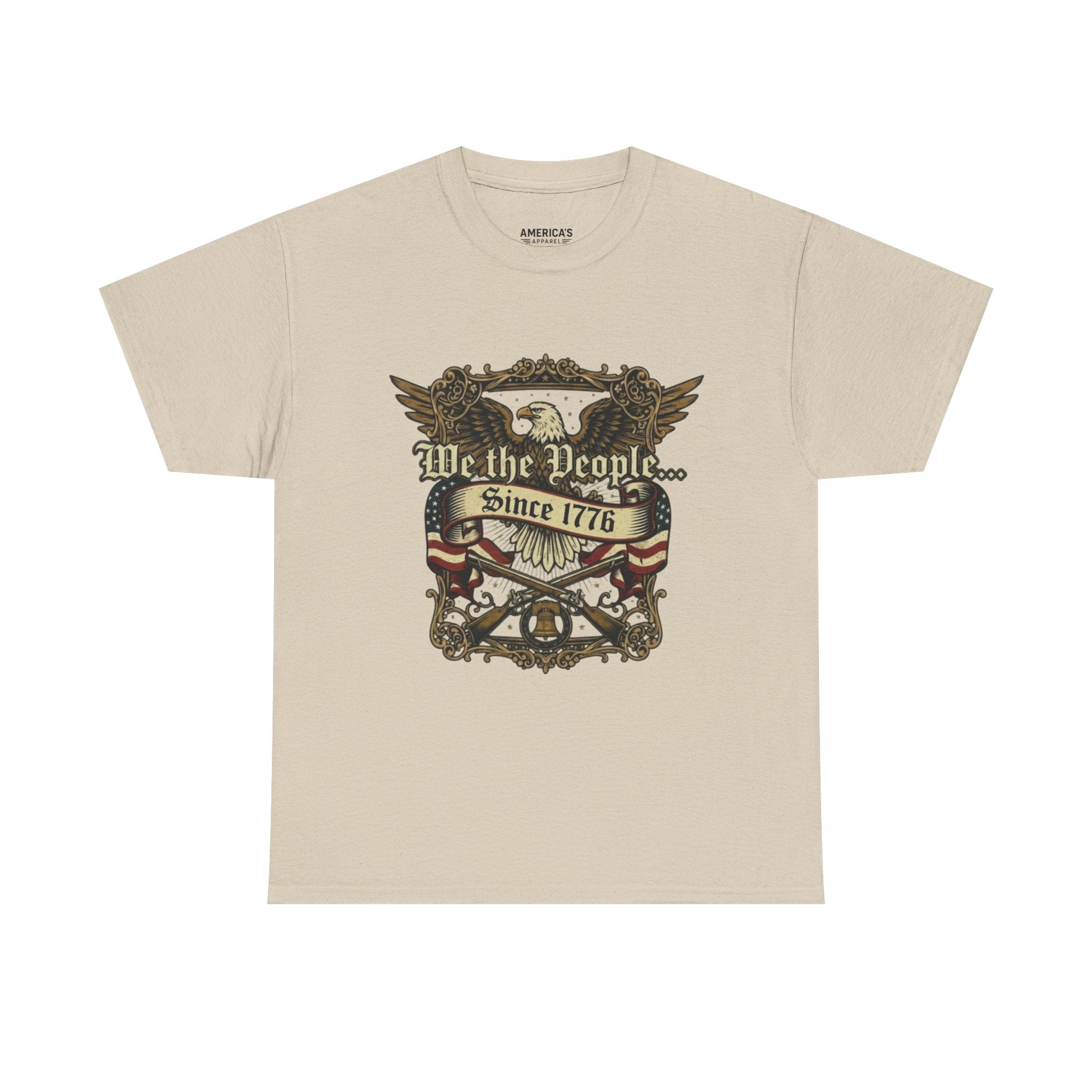 We The People Since 1776 Patriotic T-Shirt – American Freedom Rider Tee Printify