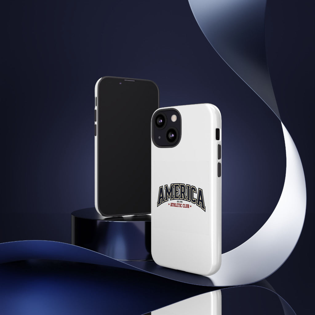 America Athletic Club Phone Case – Vintage Patriotic Americana Case Printify