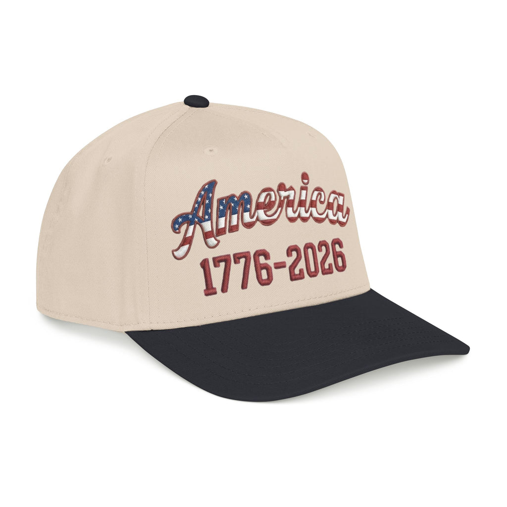 "America 1776–2026" Patriotic Baseball Cap – American Heritage Snapback Hat