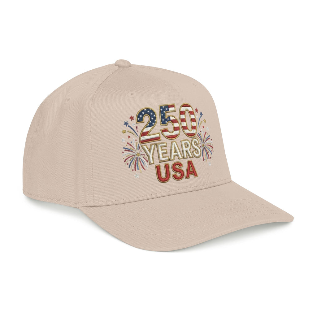 "250 YEARS" Patriotic Baseball Cap – America 250 Snapback Hat