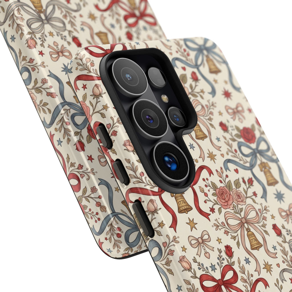 1776 Coquette Liberty Bells Phone Case Printify