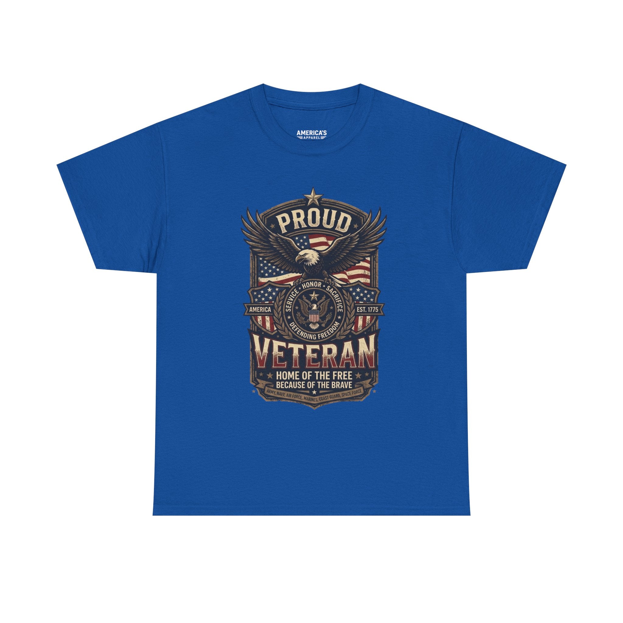 Proud Veteran T-Shirt Printify