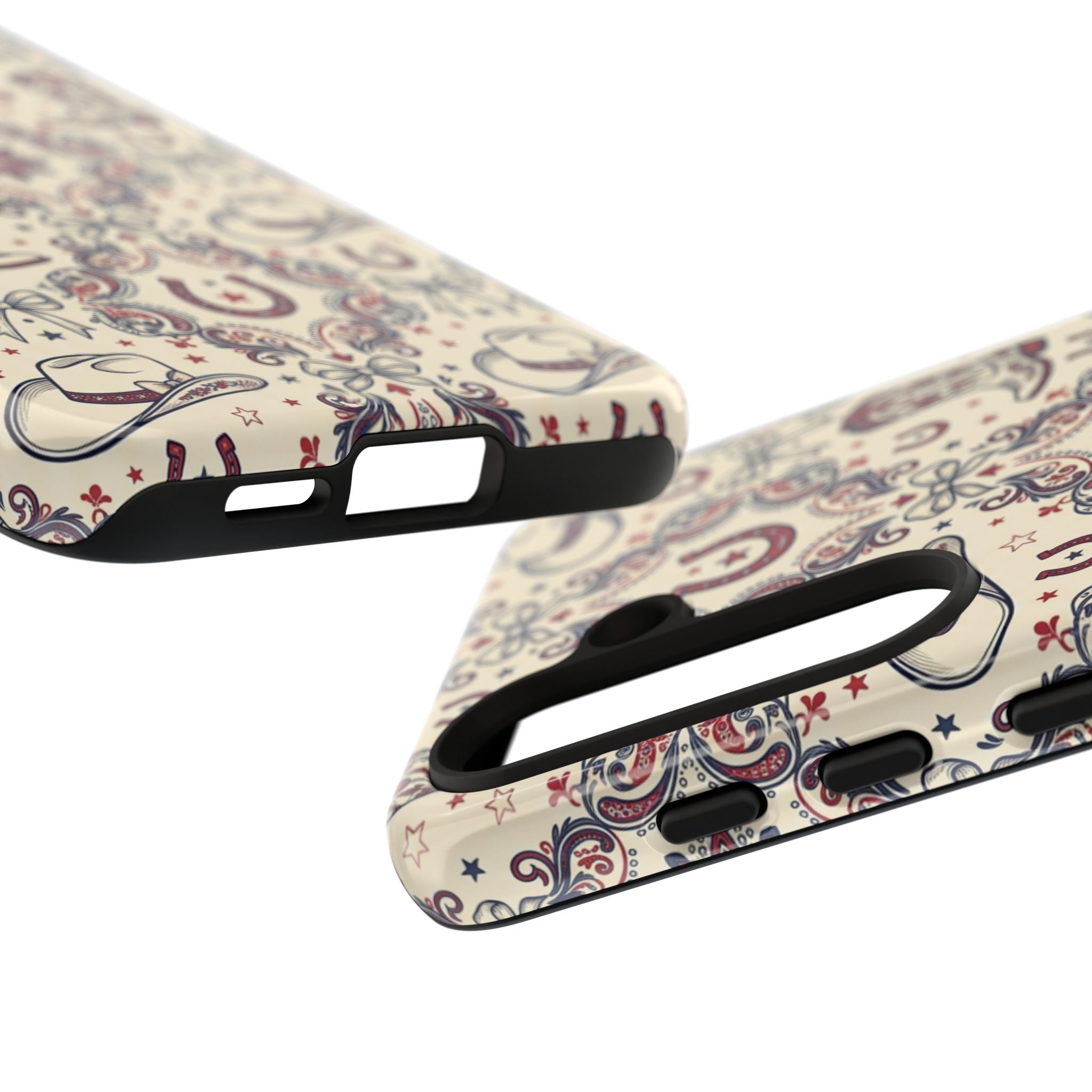 Americana Cowgirl Coquette Phone Case Printify
