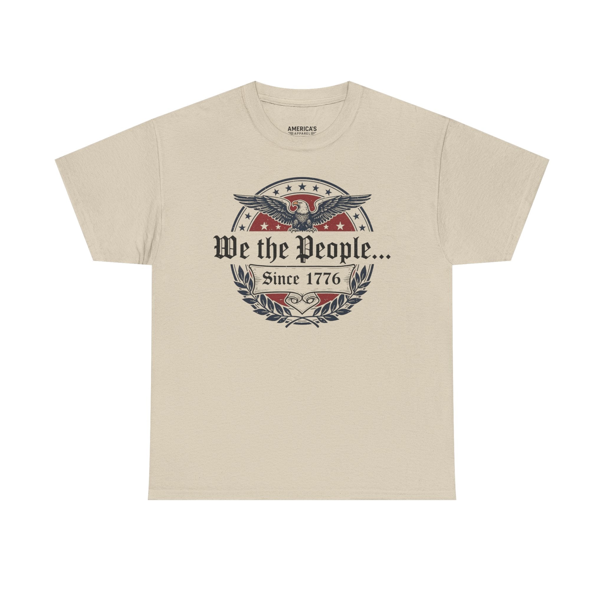 We The People Since 1776 Patriotic T-Shirt – American Heritage Insignia Tee Printify