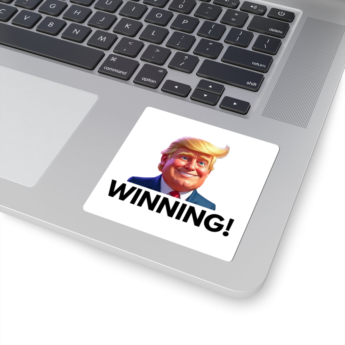 WINNING! Patriotic Sticker – Glossy Vinyl USA Pride Decal
