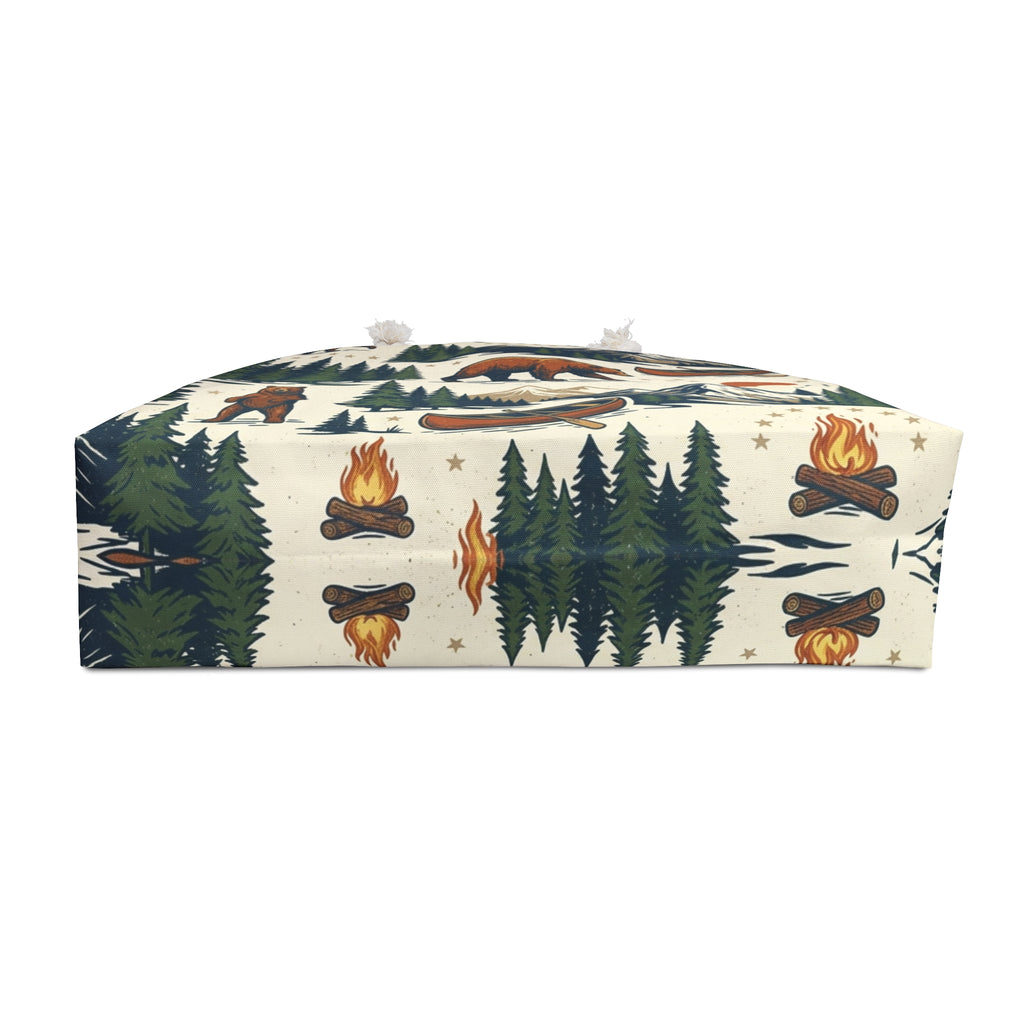 Mountain Wilderness Bear Weekender Tote Printify