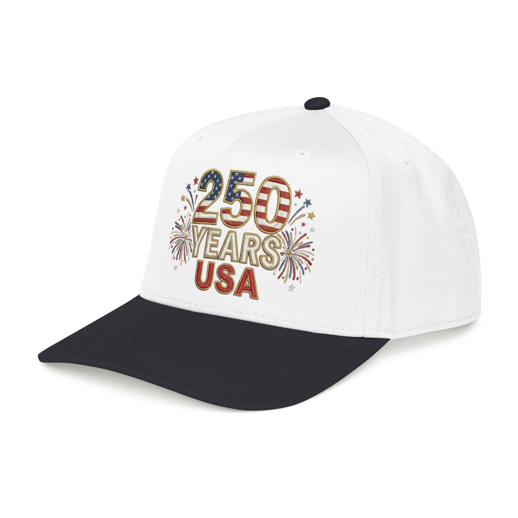 "250 YEARS" Patriotic Baseball Cap – America 250 Snapback Hat