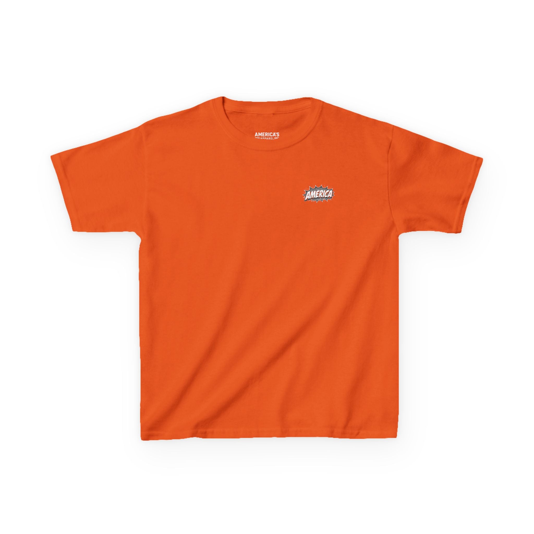 America Comic Book History Kids Tee Printify