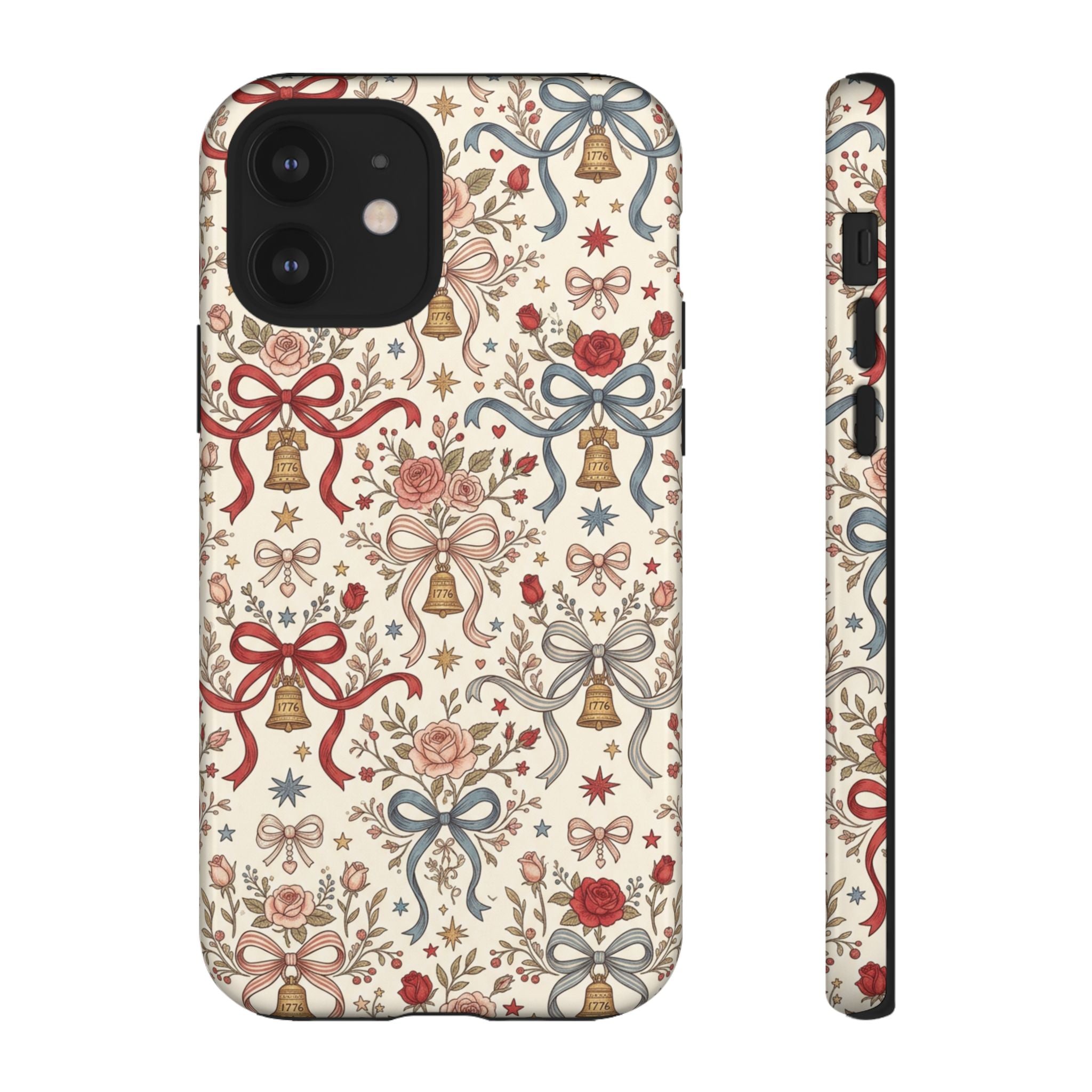 1776 Coquette Liberty Bells Phone Case Printify