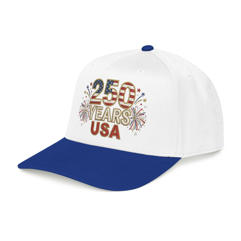 "250 YEARS" Patriotic Baseball Cap – America 250 Snapback Hat