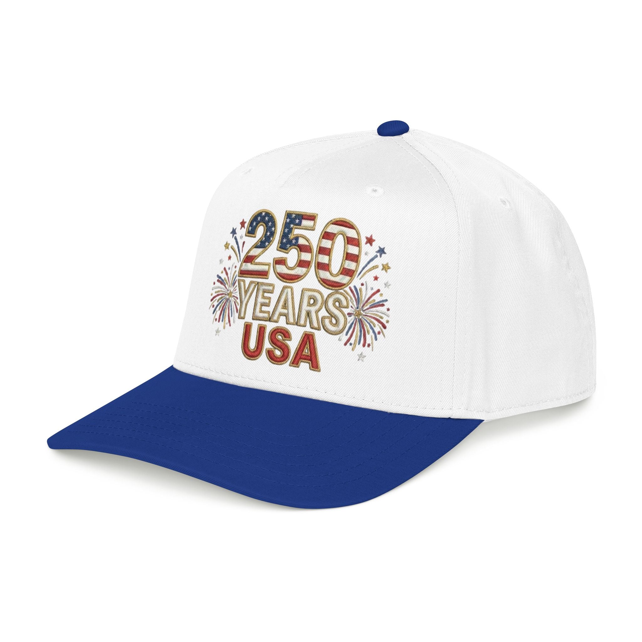 "250 YEARS" Patriotic Baseball Cap – America 250 Snapback Hat
