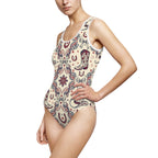 Cowgirl Americana One-Piece Swimsuit Printify