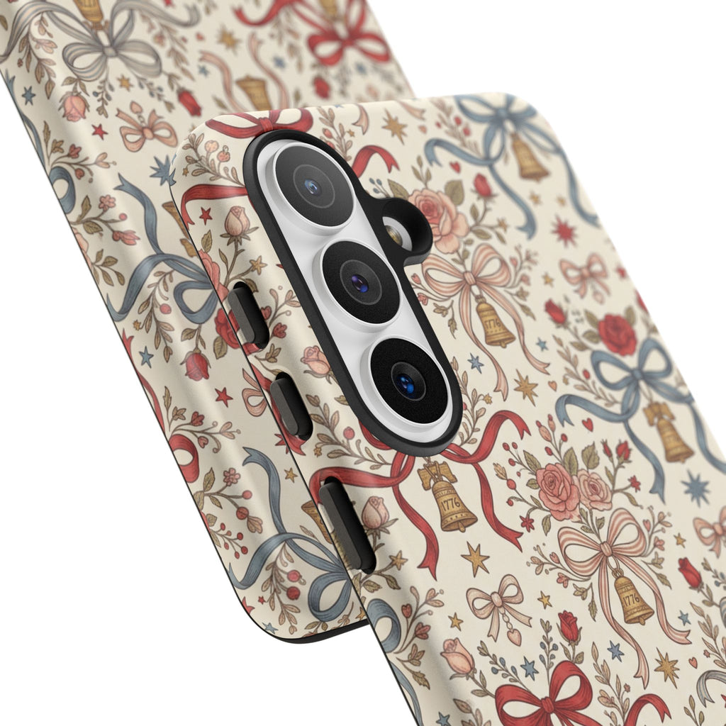 1776 Coquette Liberty Bells Phone Case Printify