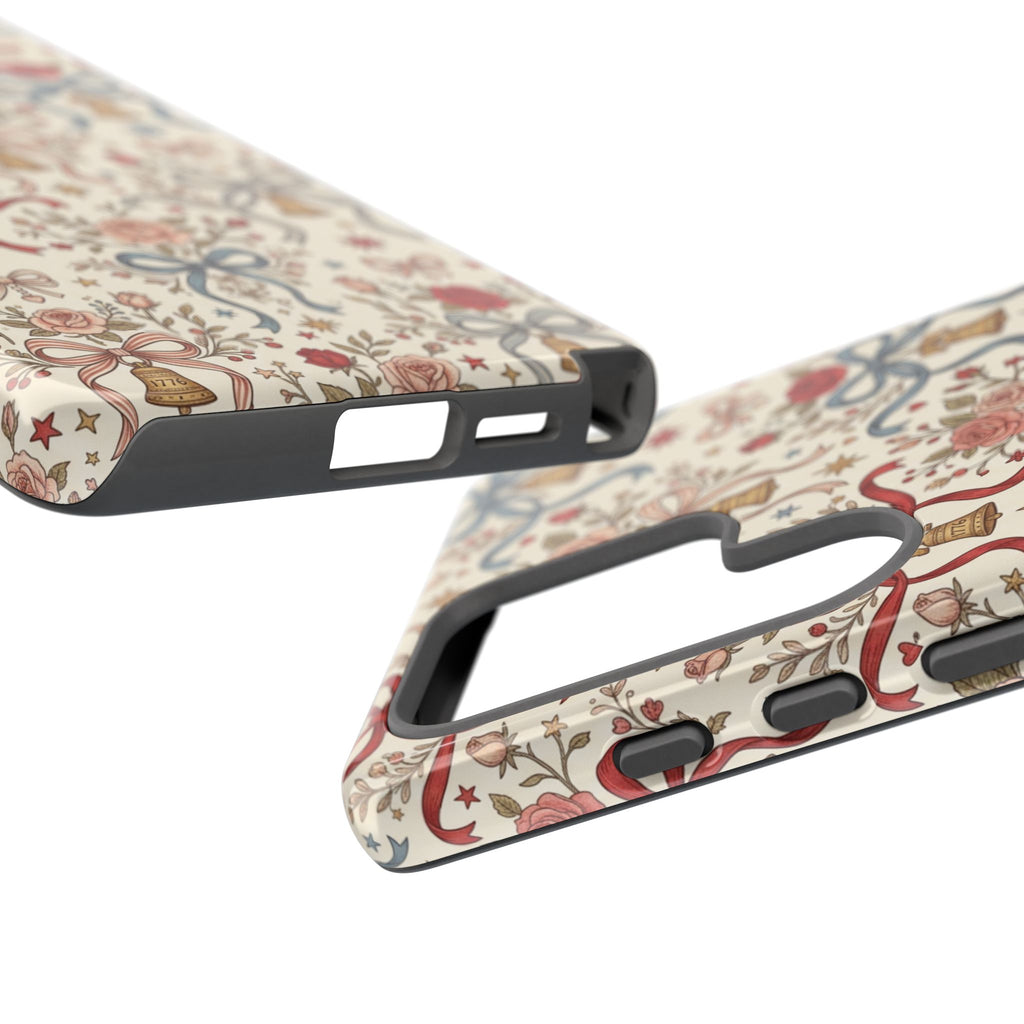 1776 Coquette Liberty Bells Phone Case Printify