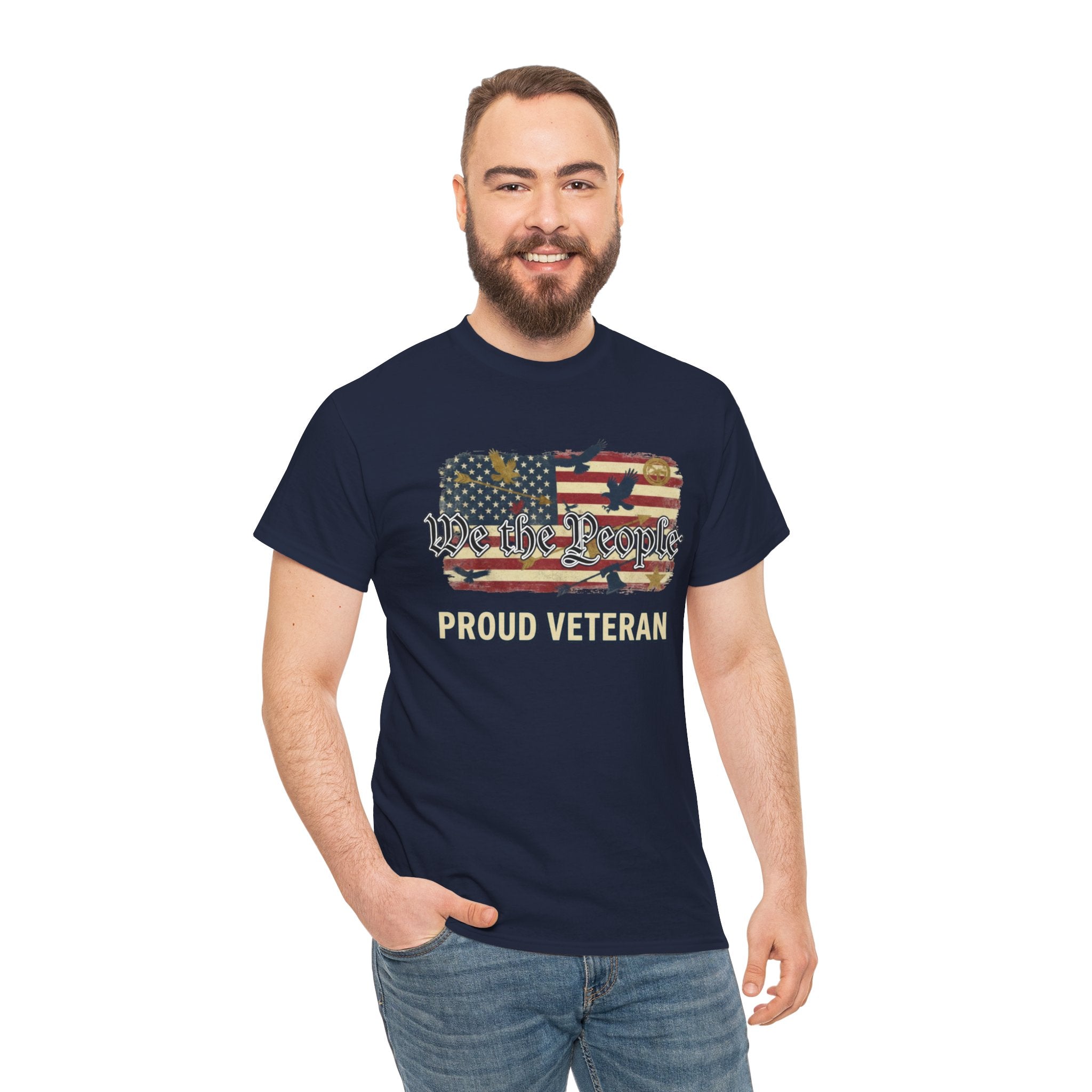 We The People Veterans Edition Patriotic T-Shirt – Style 2