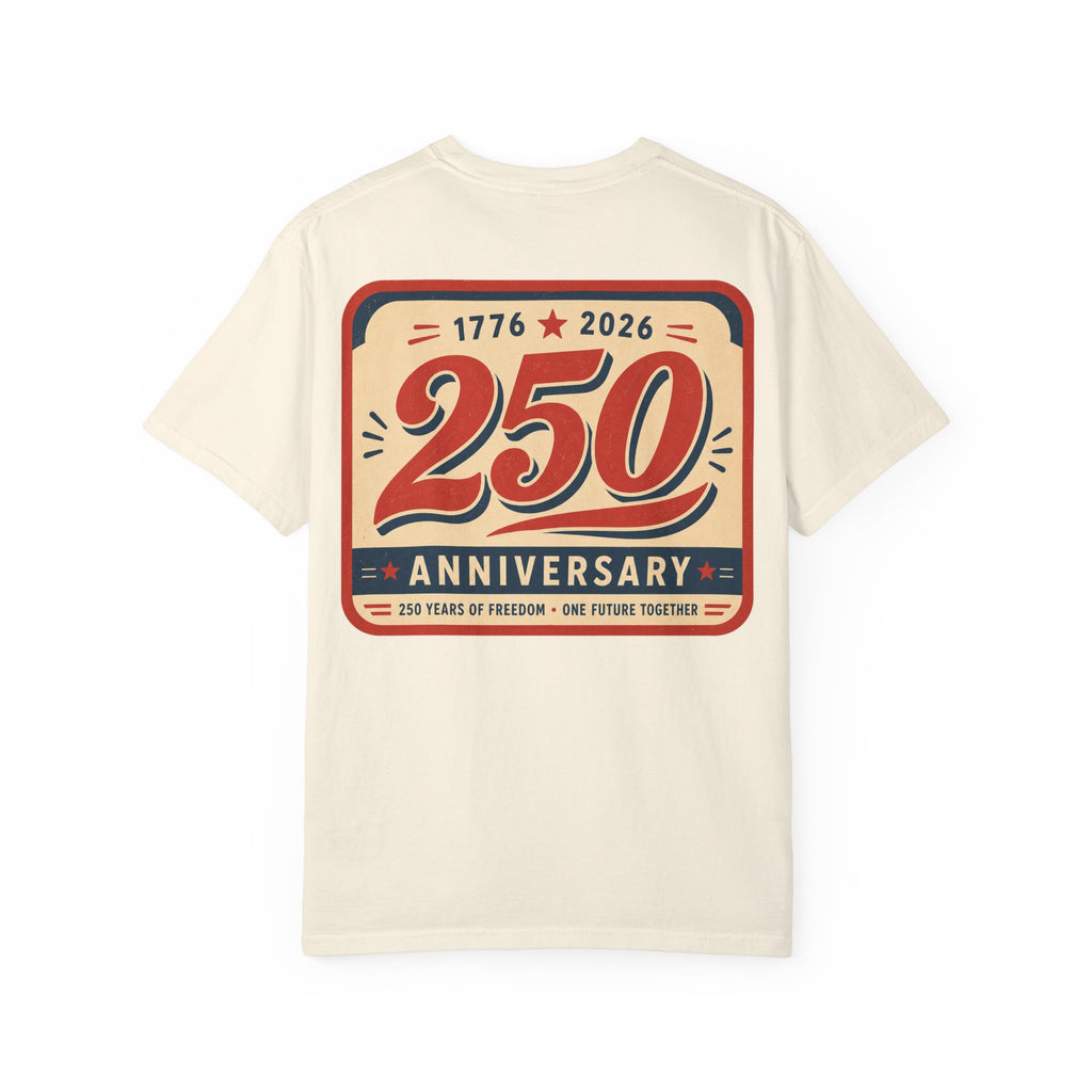 250th Anniversary T-Shirt — Retro 1776–2026 Celebration Tee Printify