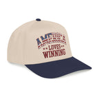 America Loves Winning Patriotic Hat – American Flag Cap