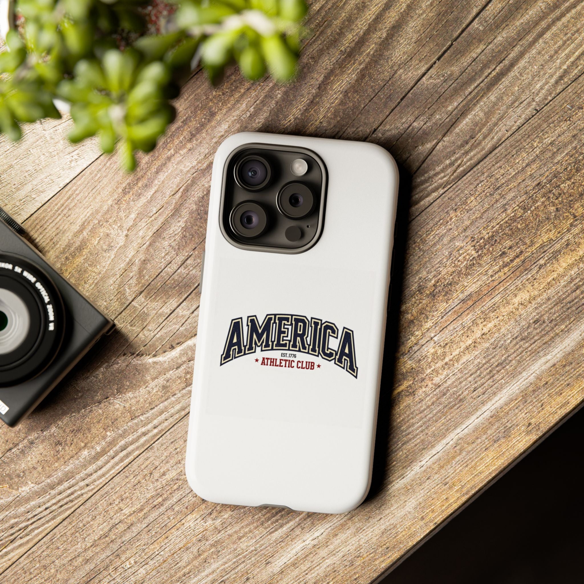 America Athletic Club Phone Case – Vintage Patriotic Americana Case Printify