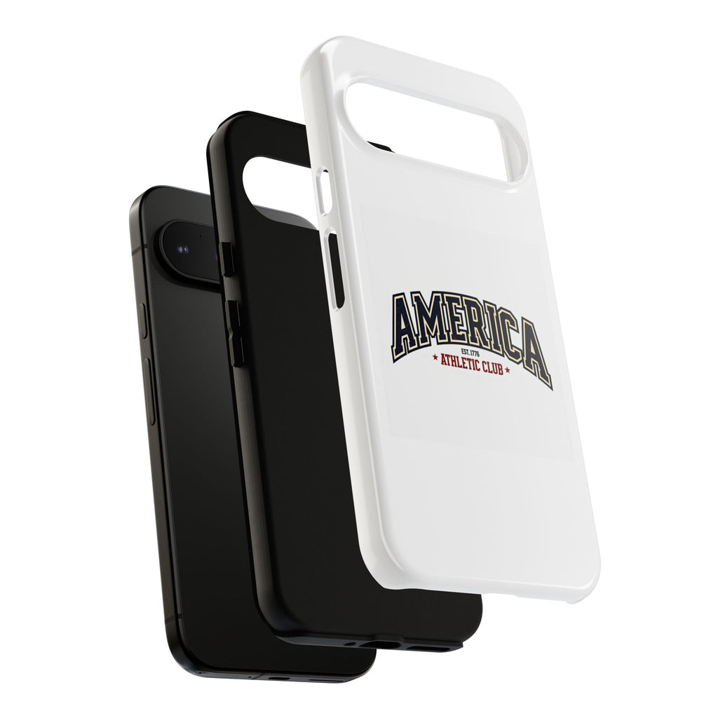 America Athletic Club Phone Case – Vintage Patriotic Americana Case Printify