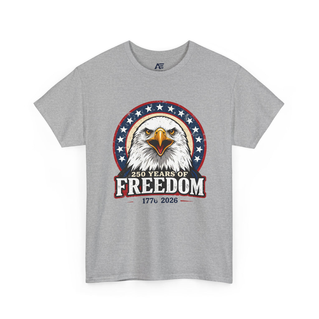Freedom Eagle T-Shirt — Patriotic Bald Eagle Tee