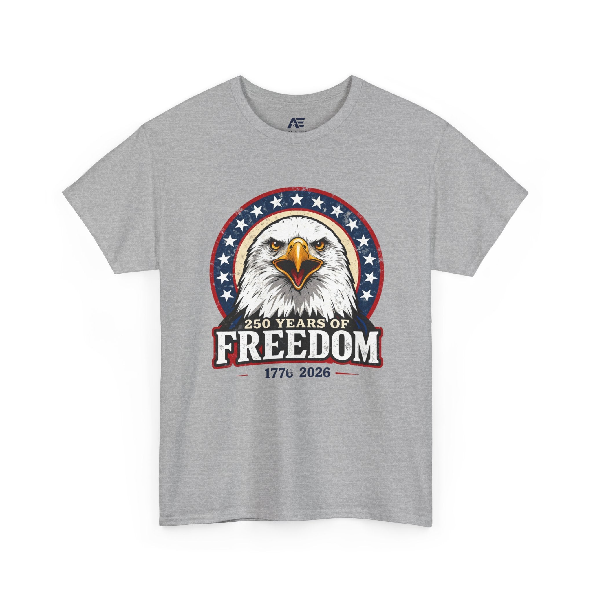 Freedom Eagle T-Shirt — Patriotic Bald Eagle Tee