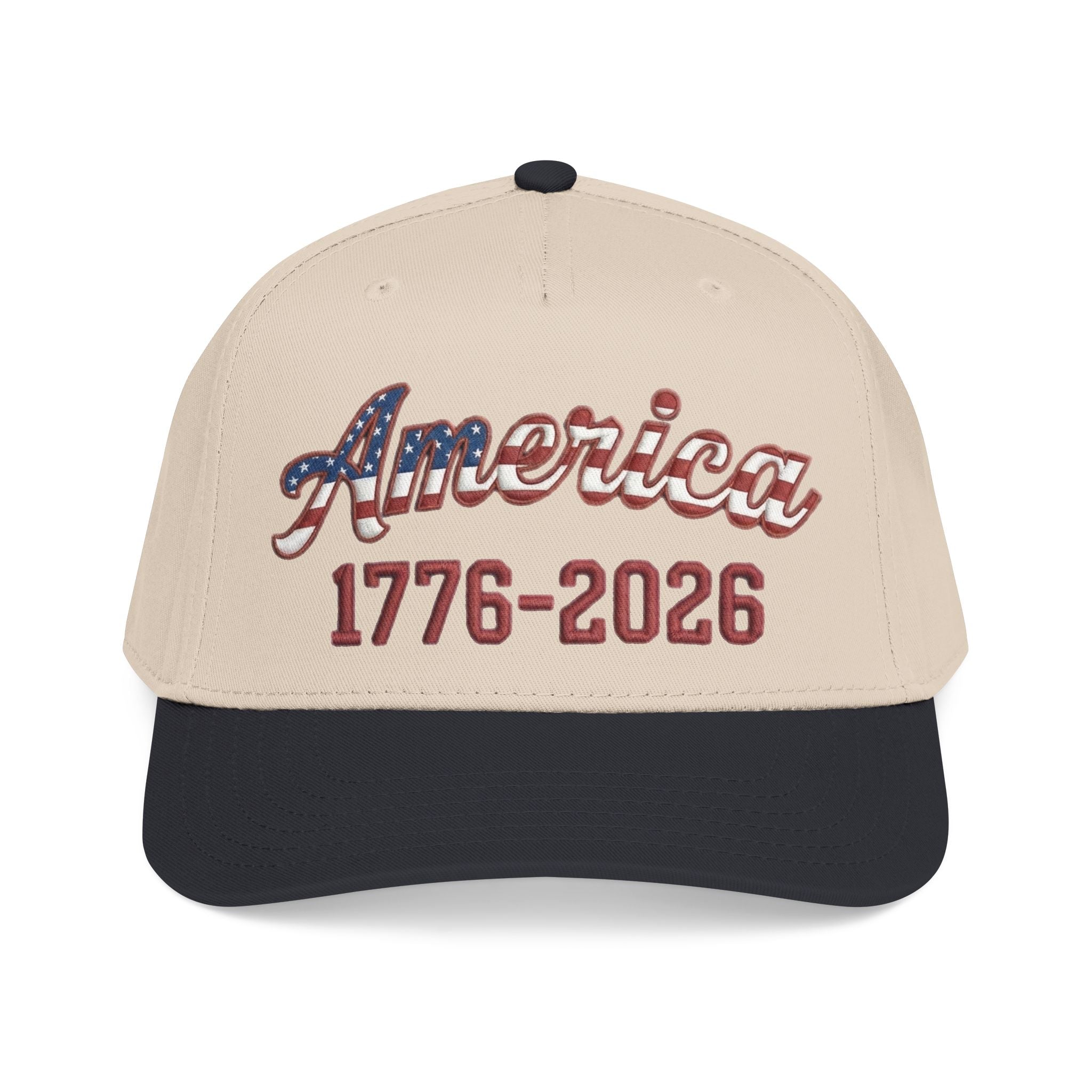 "America 1776–2026" Patriotic Baseball Cap – American Heritage Snapback Hat
