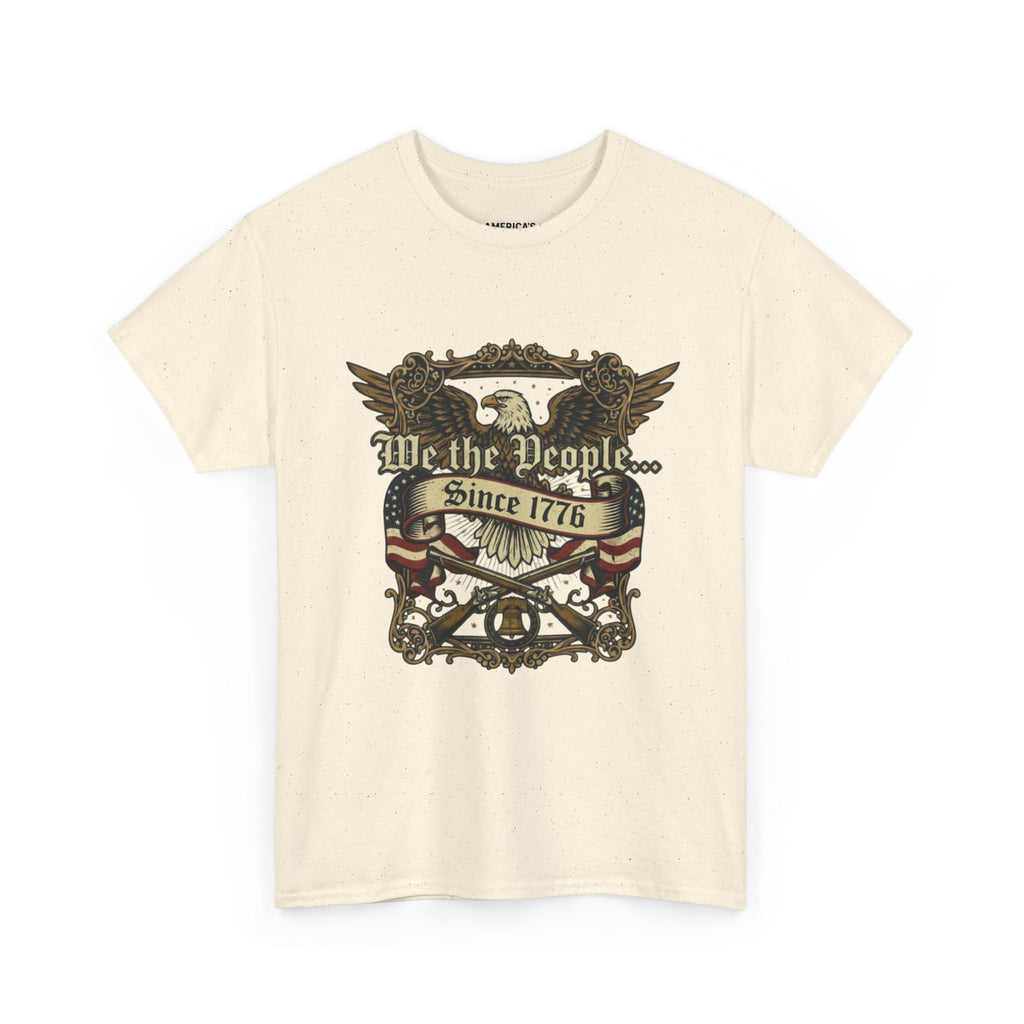 We The People Since 1776 Patriotic T-Shirt – American Freedom Rider Tee Printify