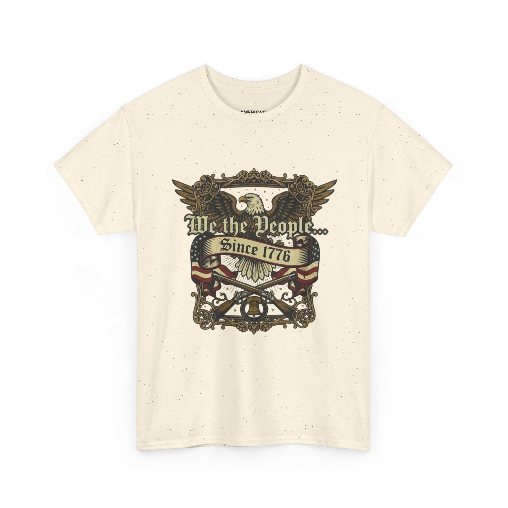 We The People Since 1776 Patriotic T-Shirt – American Freedom Rider Tee Printify