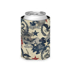 Patriotic Camo Freedom Can Cooler Printify