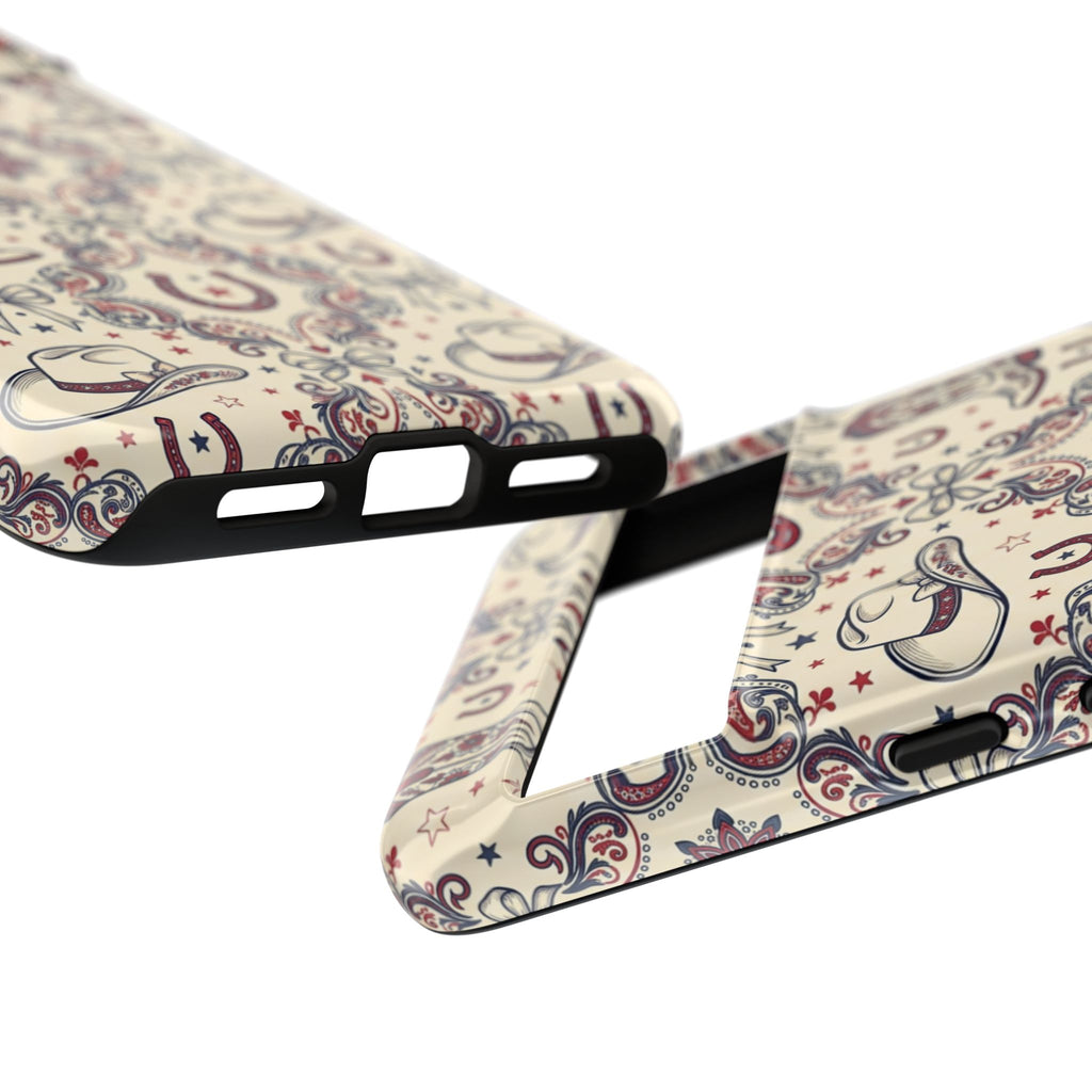 Americana Cowgirl Coquette Phone Case Printify